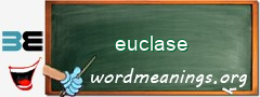 WordMeaning blackboard for euclase
